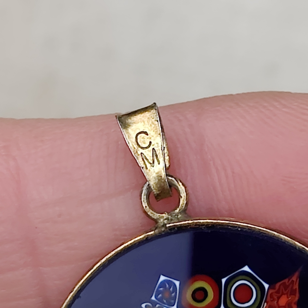 Murano Millefiori Tree Of Life Pendant - Picture 4 of 5